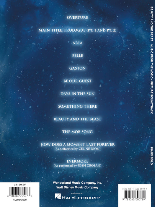 Beauty and the Beast Music from the Disney Motion Picture Soundtrack | 小雅音樂 Hsiaoya Music