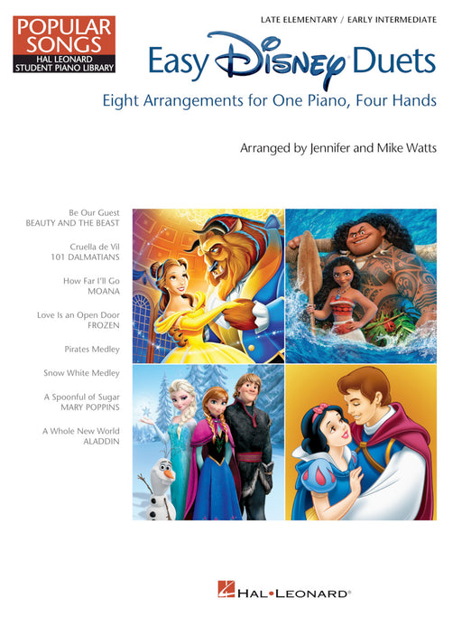 Easy Disney Duets - Popular Songs Series NFMC 2020-2024 Selection Late Elementary/Early Intermediate Level 二重奏 | 小雅音樂 Hsiaoya Music