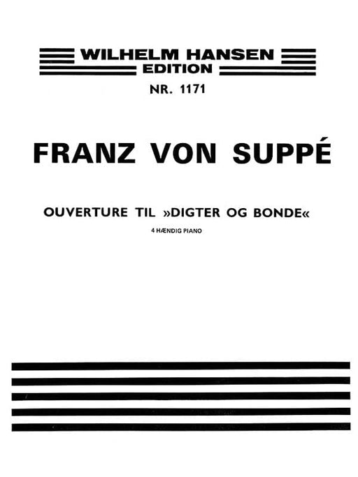 Ouverture Til 'Digter Og Bonde' ('Dichter und Bauer') 1 Piano, 4 Hands 蘇佩 鋼琴 序曲 四手聯彈(含以上) | 小雅音樂 Hsiaoya Music