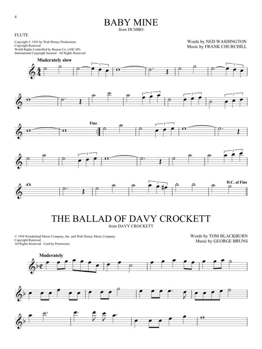 101 Disney Songs for Flute 長笛 | 小雅音樂 Hsiaoya Music