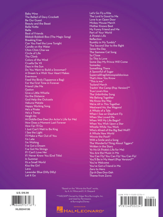 101 Disney Songs for Clarinet 豎笛 | 小雅音樂 Hsiaoya Music