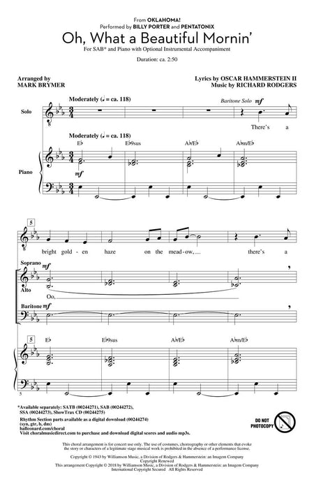 Oh, What a Beautiful Mornin' from Oklahoma! | 小雅音樂 Hsiaoya Music