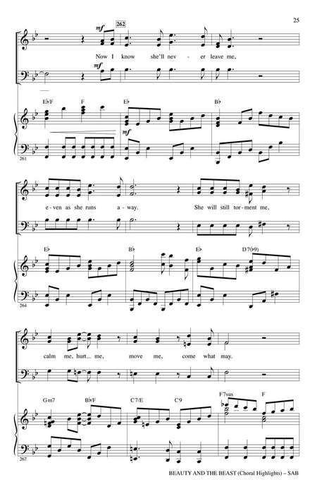 Beauty and the Beast (Choral Highlights) 合唱 | 小雅音樂 Hsiaoya Music