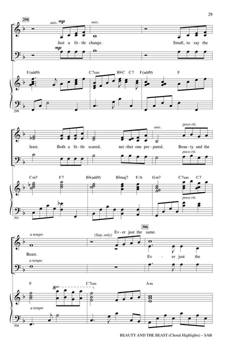 Beauty and the Beast (Choral Highlights) 合唱 | 小雅音樂 Hsiaoya Music