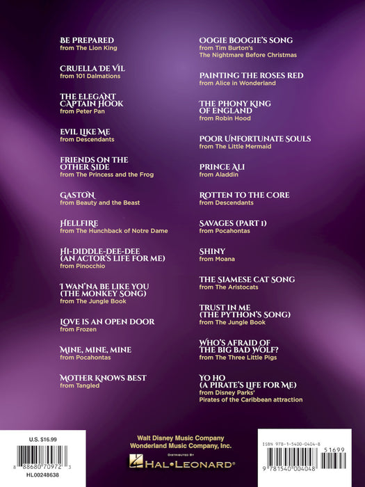 Disney Villains 24 Wickedly Devilish Songs | 小雅音樂 Hsiaoya Music