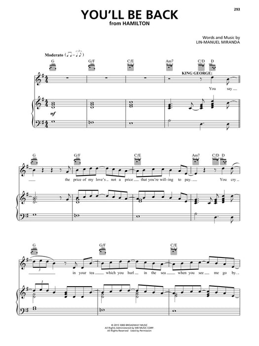 Broadway Sheet Music Collection: 2010-2017 百老匯 | 小雅音樂 Hsiaoya Music