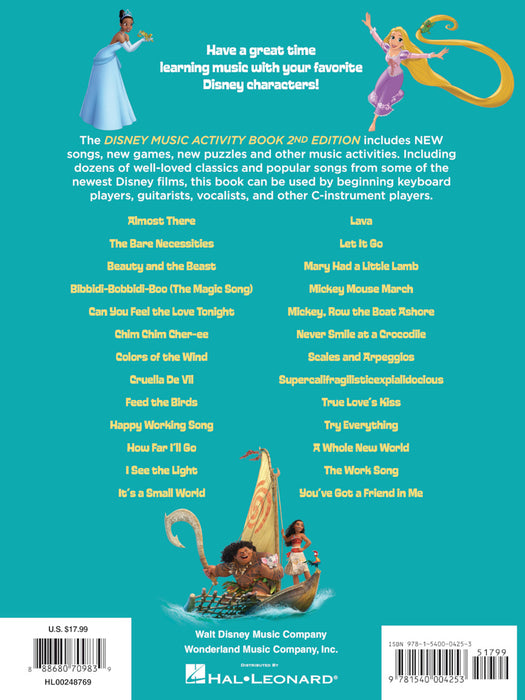 Disney Music Activity Book - 2nd Edition | 小雅音樂 Hsiaoya Music