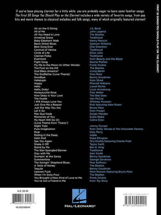 First 50 Songs You Should Play on the Clarinet 豎笛 | 小雅音樂 Hsiaoya Music