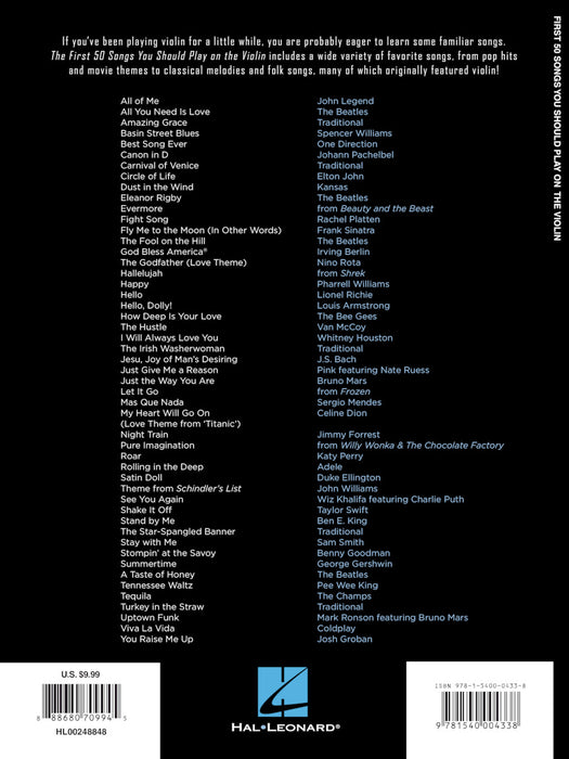 First 50 Songs You Should Play on the Violin 小提琴 | 小雅音樂 Hsiaoya Music