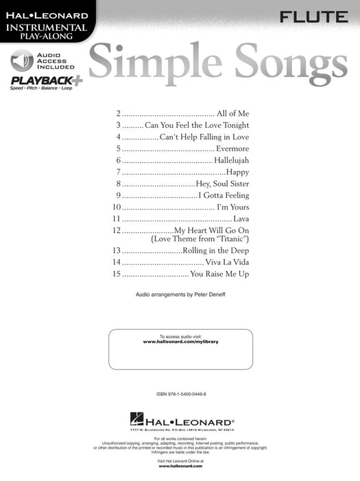 Simple Songs Flute 長笛 | 小雅音樂 Hsiaoya Music