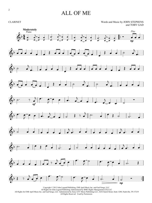 Simple Songs Clarinet 豎笛 | 小雅音樂 Hsiaoya Music