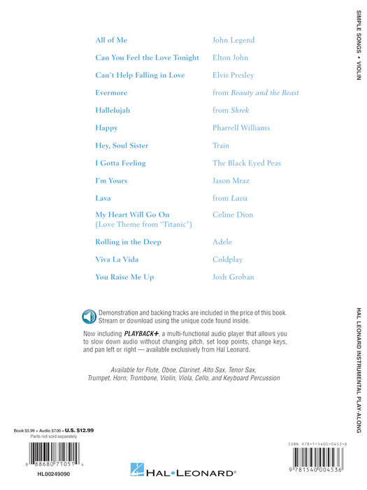 Simple Songs Violin 小提琴 | 小雅音樂 Hsiaoya Music