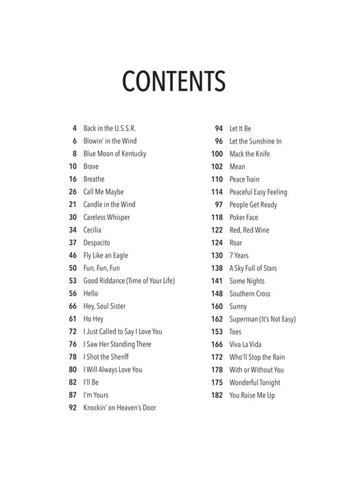 Songs with 4 Chords E-Z Play Today Volume 32 | 小雅音樂 Hsiaoya Music