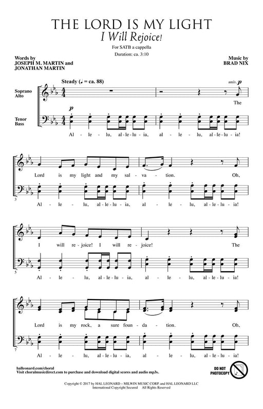 The Lord Is My Light I Will Rejoice! | 小雅音樂 Hsiaoya Music