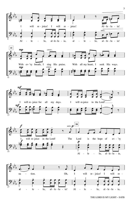 The Lord Is My Light I Will Rejoice! | 小雅音樂 Hsiaoya Music