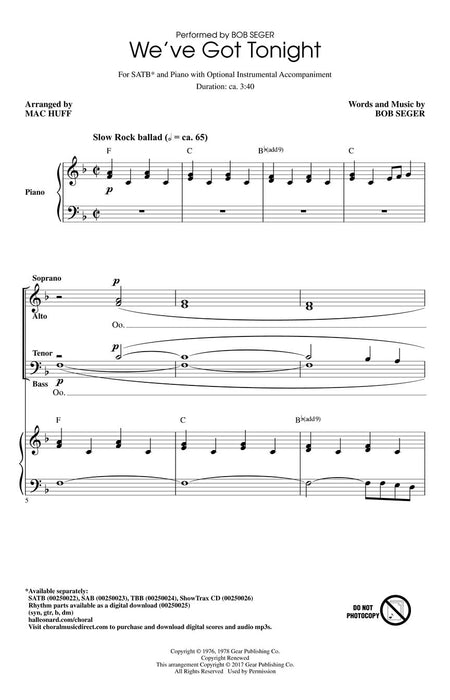 We've Got Tonight | 小雅音樂 Hsiaoya Music