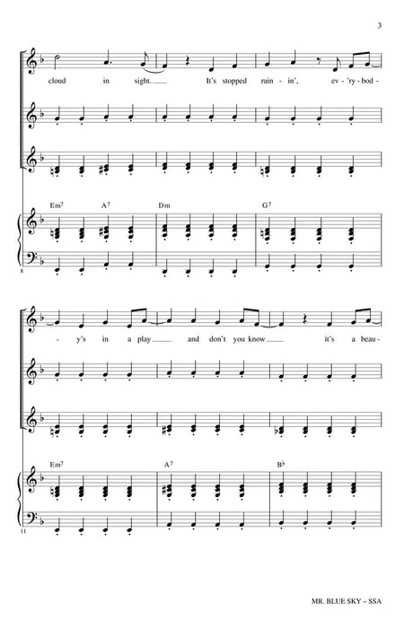 Mr. Blue Sky | 小雅音樂 Hsiaoya Music