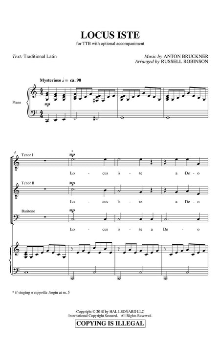 Locus Iste Brothers, Sing On! - Jonathan Palant Choral Series 布魯克納 合唱 | 小雅音樂 Hsiaoya Music