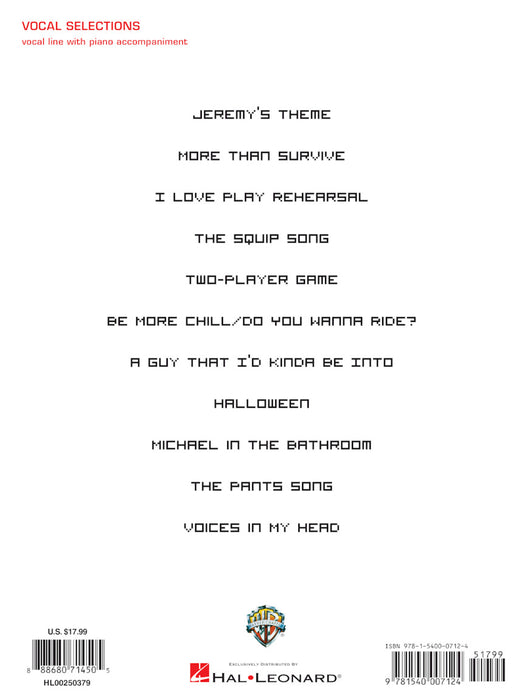 Be More Chill Piano/Vocal Selections 鋼琴 | 小雅音樂 Hsiaoya Music