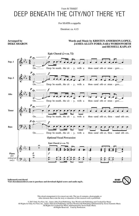 Deep Beneath the City/Not There Yet from In Transit | 小雅音樂 Hsiaoya Music