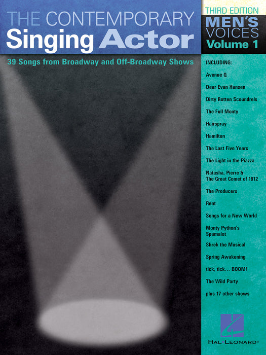 Contemporary Singing Actor: Men's Voices - Volume 1 - Third Edition | 小雅音樂 Hsiaoya Music
