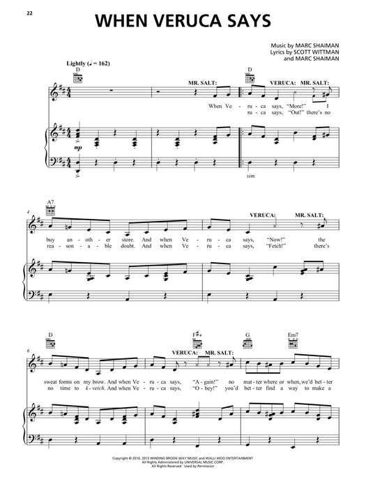 Charlie and the Chocolate Factory: The New Musical Piano/Vocal Selections 鋼琴 | 小雅音樂 Hsiaoya Music