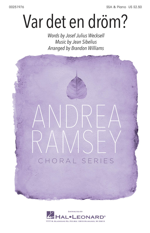 Var det en dröm? Andrea Ramsey Choral Series 西貝流士 合唱 | 小雅音樂 Hsiaoya Music
