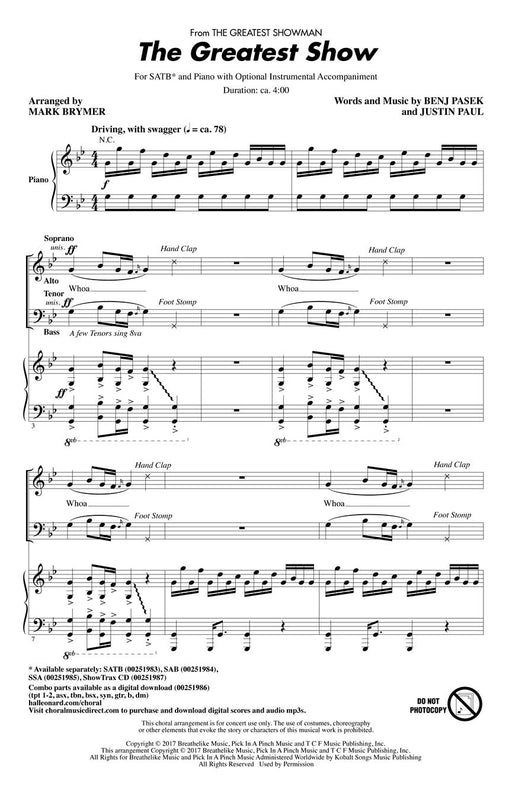 The Greatest Show from The Greatest Showman | 小雅音樂 Hsiaoya Music