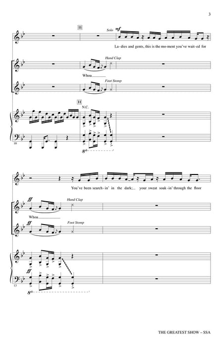 The Greatest Show from The Greatest Showman | 小雅音樂 Hsiaoya Music