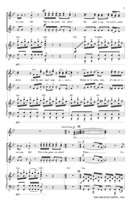 The Greatest Show from The Greatest Showman | 小雅音樂 Hsiaoya Music