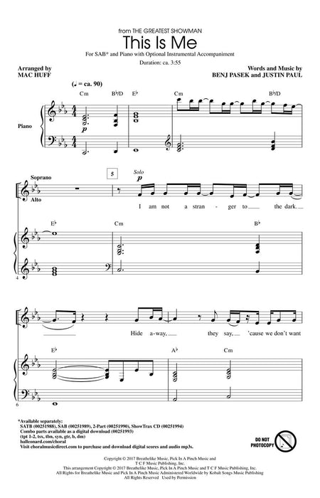 This Is Me from The Greatest Showman | 小雅音樂 Hsiaoya Music