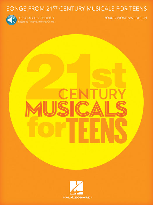 Songs from 21st Century Musicals for Teens: Young Women's Edition Book with Recorded Accompaniments Online 伴奏 | 小雅音樂 Hsiaoya Music