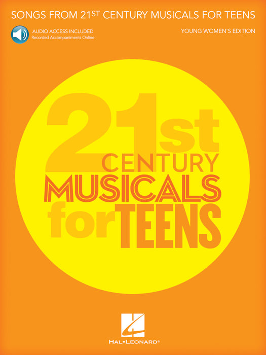 Songs from 21st Century Musicals for Teens: Young Women's Edition Book with Recorded Accompaniments Online 伴奏 | 小雅音樂 Hsiaoya Music