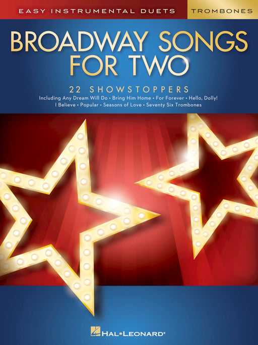 Broadway Songs for Two Trombones Easy Instrumental Duets 百老匯 長號 二重奏 | 小雅音樂 Hsiaoya Music