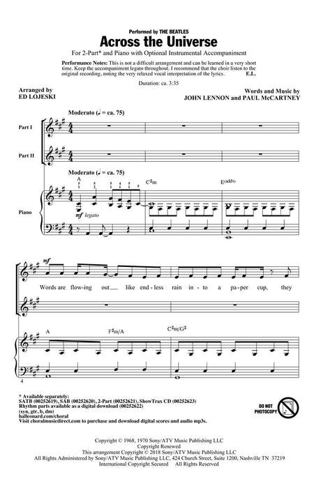 Across the Universe | 小雅音樂 Hsiaoya Music