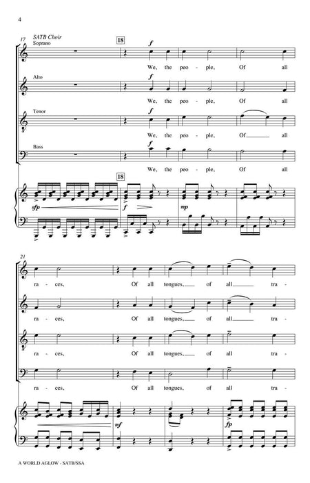 A World Aglow Craig Hella Johnson Choral Series 合唱 | 小雅音樂 Hsiaoya Music