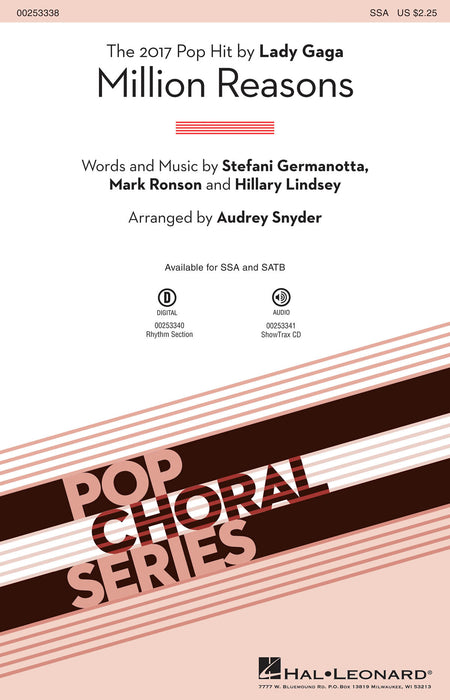 Million Reasons | 小雅音樂 Hsiaoya Music