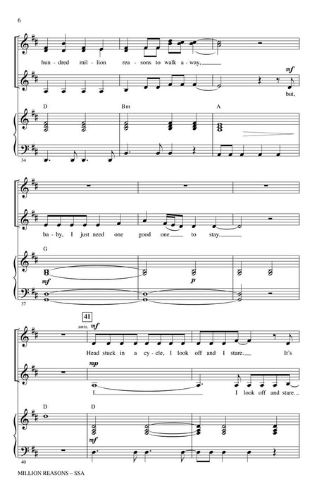 Million Reasons | 小雅音樂 Hsiaoya Music