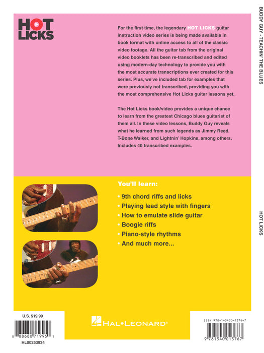 Buddy Guy - Teachin' the Blues From the Classic Hot Licks Video Series Newly Transcribed and Edited! 藍調 | 小雅音樂 Hsiaoya Music