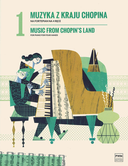 Music from Chopin's Land [Muzyka Z Kraju Chopina] for Piano Four Hands [Na Fortepian Na 4 Rece] 蕭邦 四手聯彈 波蘭版 | 小雅音樂 Hsiaoya Music