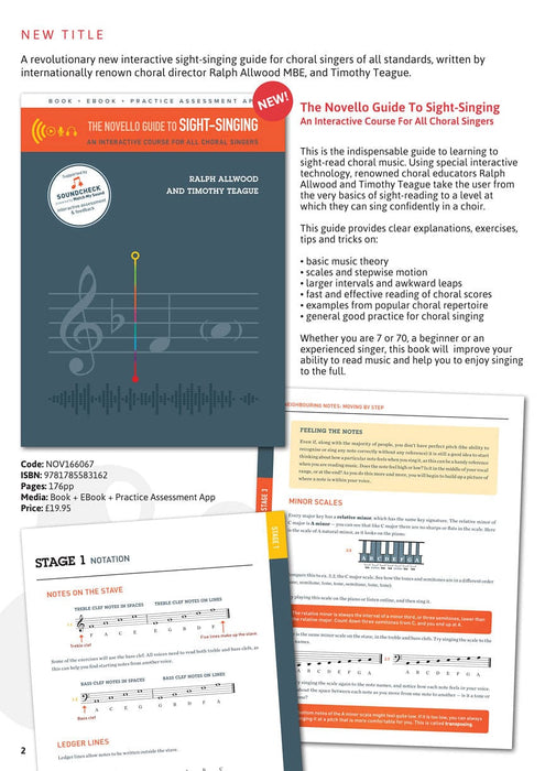 The Novello Guide to Sight-Singing An Interactive Course for All Choral Singers 合唱 | 小雅音樂 Hsiaoya Music
