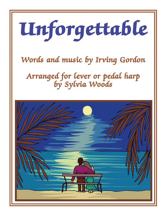 Unforgettable Arranged for Lever or Pedal Harp 豎琴 | 小雅音樂 Hsiaoya Music