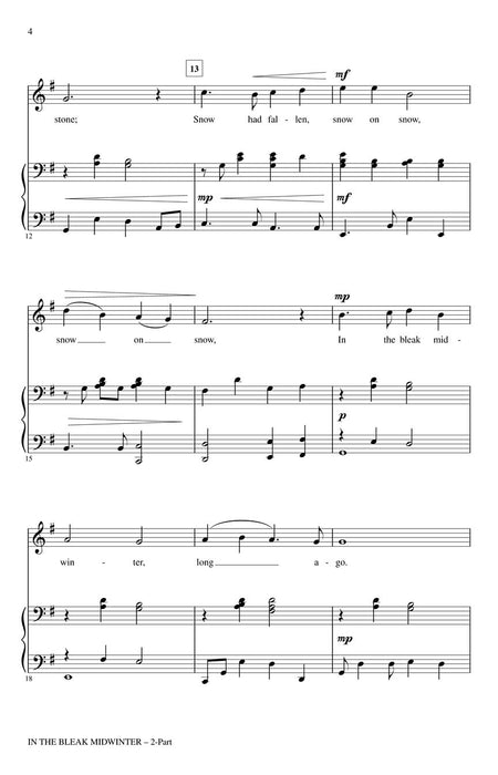 In the Bleak Midwinter 霍爾斯特,古斯塔夫 | 小雅音樂 Hsiaoya Music