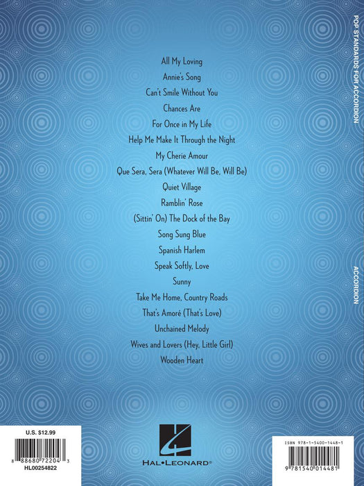 Pop Standards for Accordion Arrangements of 20 Classic Songs | 小雅音樂 Hsiaoya Music