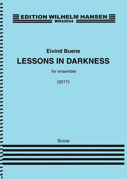 Lessons in Darkness For Mixed Ensemble Score | 小雅音樂 Hsiaoya Music