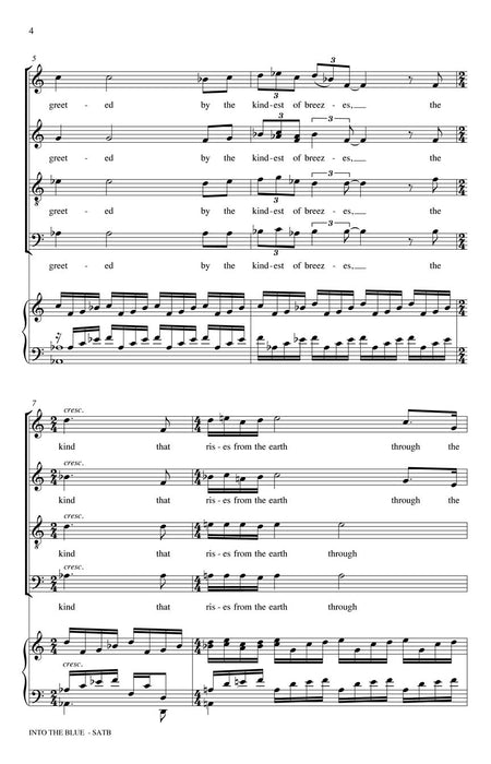 Into the Blue: A Choral Prayer Judith Clurman Choral Series 合唱 合唱 | 小雅音樂 Hsiaoya Music