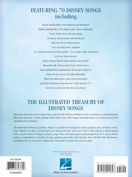 The Illustrated Treasury of Disney Songs - 7th Edition | 小雅音樂 Hsiaoya Music