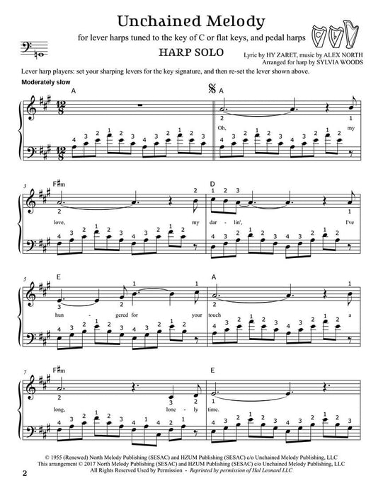 Unchained Melody Harp Solo and Duet Collection 旋律豎琴獨奏 二重奏 | 小雅音樂 Hsiaoya Music