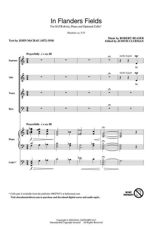 In Flanders Fields Judith Clurman Choral Series 合唱 | 小雅音樂 Hsiaoya Music