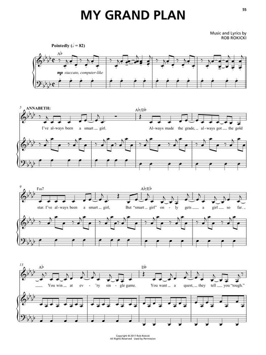 The Lightning Thief The Percy Jackson Musical - Vocal Selections | 小雅音樂 Hsiaoya Music